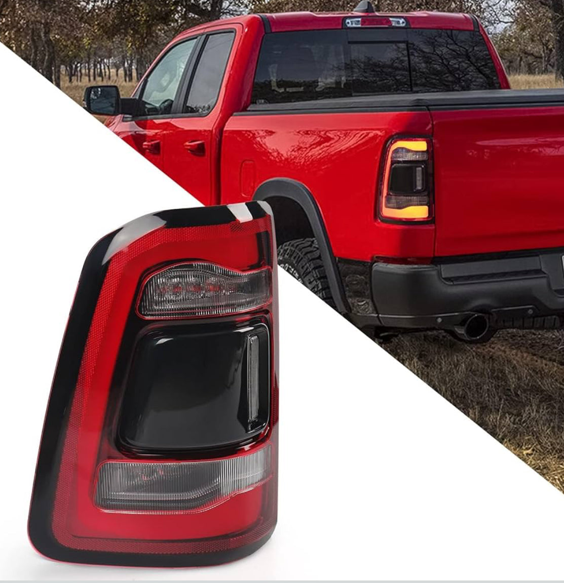 Ram 1500 2019up tail lights set